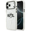 Karl Lagerfeld IML Choupette Sketch Logo MagSafe – dėklas iPhone 17 Pro (skaidrus)