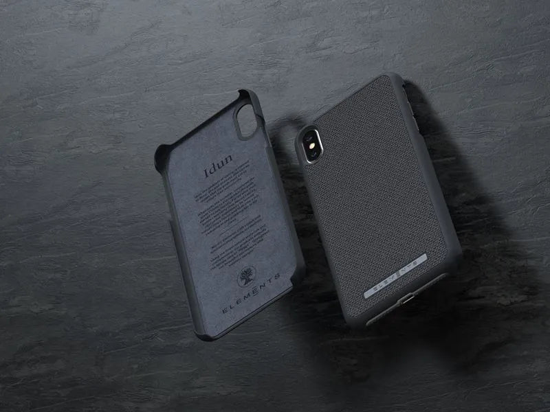 Nordic Elements Original Idun – dėklas iPhone Xs Max (Mid Grey)