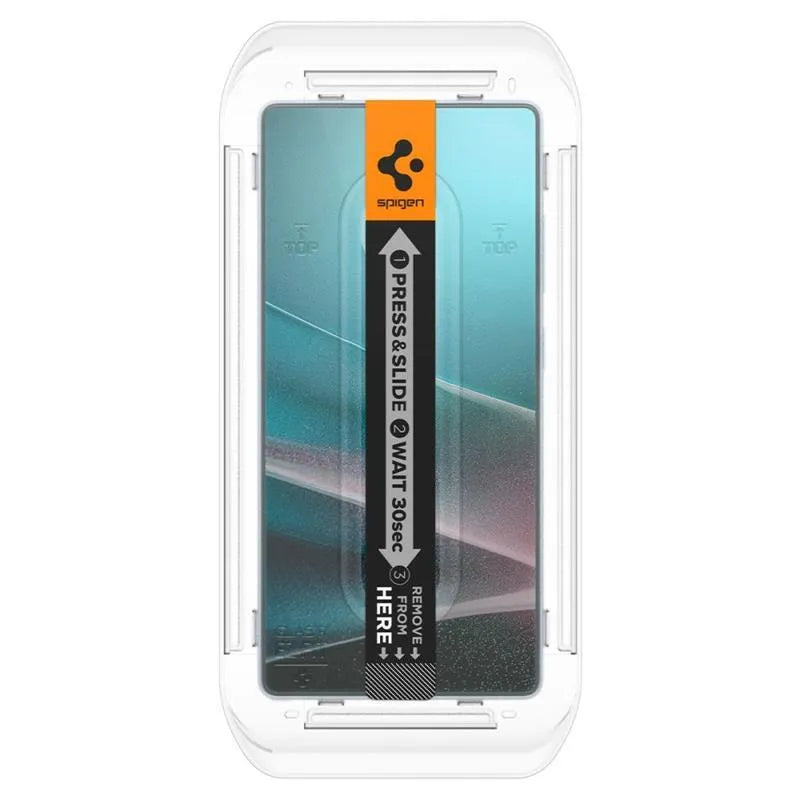 Spigen Glas.TR EZ Fit 2-Pack – grūdintas stiklas Samsung Galaxy S25 Ultra (2 vnt.)