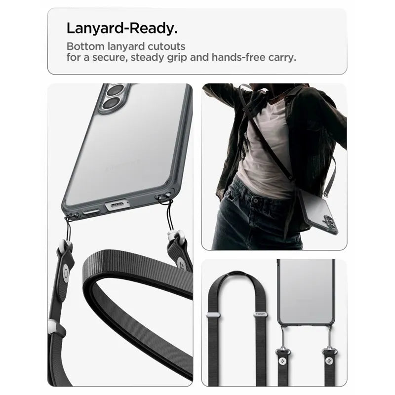 Spigen Ultra Hybrid – dėklas Samsung Galaxy S26 (Space Crystal)