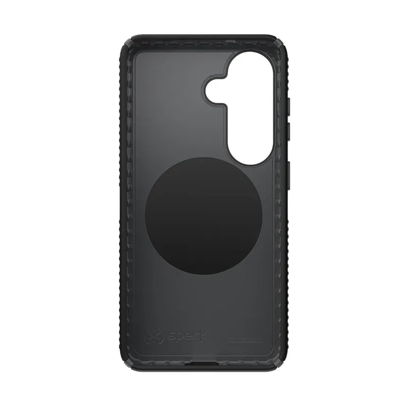 Speck Presidio2 Grip Magnet – dėklas Samsung Galaxy S26 su MagSafe (juodas / pilkas / baltas)