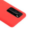 Crong Color Cover - dėklas Huawei P40 Pro (raudonas)