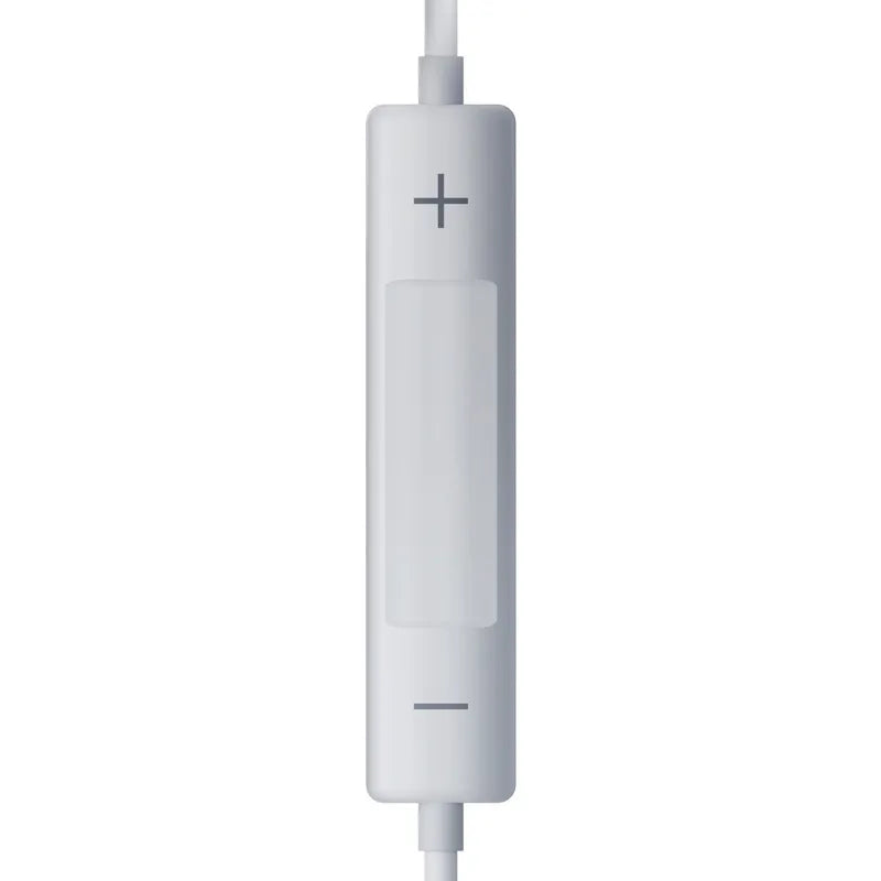 3mk laidinės ausinės USB-C – laidinės įstatomos ausinės (baltos)