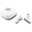 Guess 4G Metal Logo – TWS Bluetooth ausinės + įkrovimo dėklas (baltos)