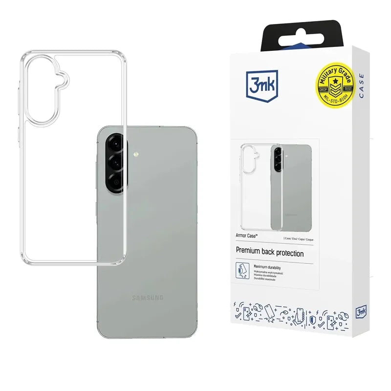 3mk Armor Case – dėklas Samsung Galaxy A57 (skaidrus)
