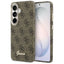 Guess 4G Script MagSafe – dėklas Samsung Galaxy S26 telefonui (rudos spalvos)