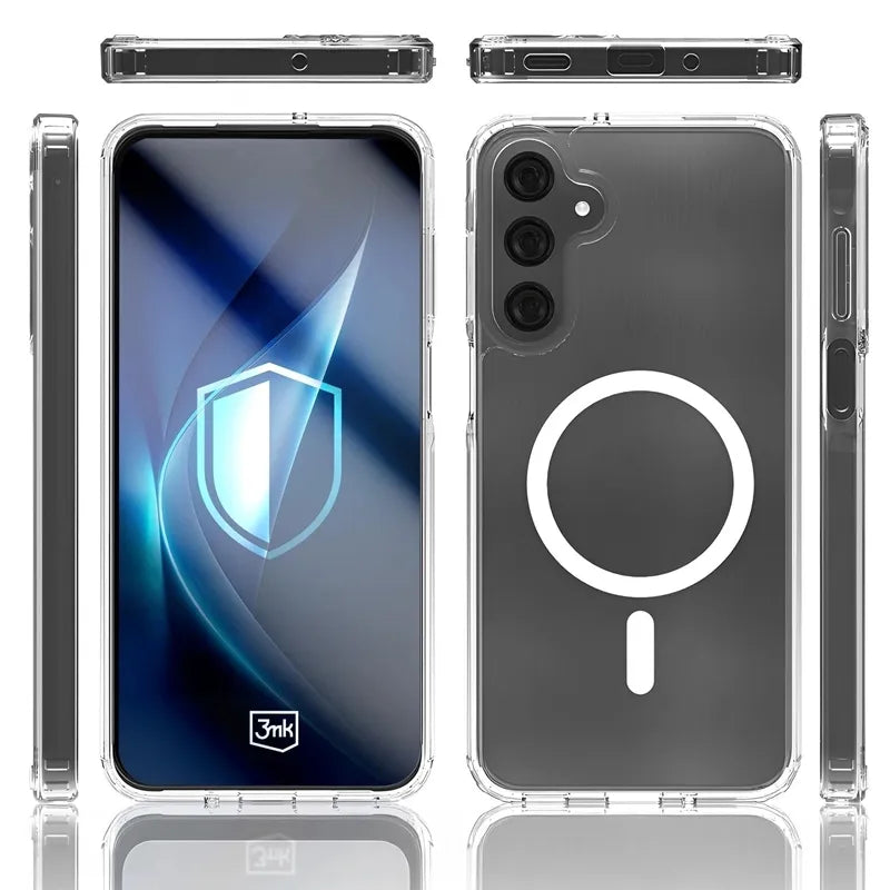 3mk Armor MagCase – dėklas Samsung Galaxy A17 4G/5G (skaidrus)