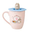 Pusheen – keraminis puodelis su silikoniniu dangteliu ir 3D figūrėle, 350 ml