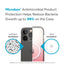 Speck Presidio Perfect-Clear + Ombre + MagSafe - dėklas iPhone 15 Plus / 14 Plus su MICROBAN danga (Skaidrus / Vintage Rose Fade)