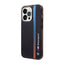 BMW Tricolor Stripe - dėklas iPhone 14 Pro (juodas)