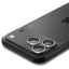 Spigen Optik Pro GLAS.TR EZ Fit kameros apsauga, 2 pakuotė - stiklinė objektyvo apsauga skirta iPhone 16 Pro / 16 Pro Max / 17 Pro / 17 Pro Max (2 vnt.) (Sidabrinė)