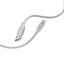 Cellularline Soft Cable – USB-A į Lightning laidas, MFi sertifikuotas, 1,2 m (pilkas)