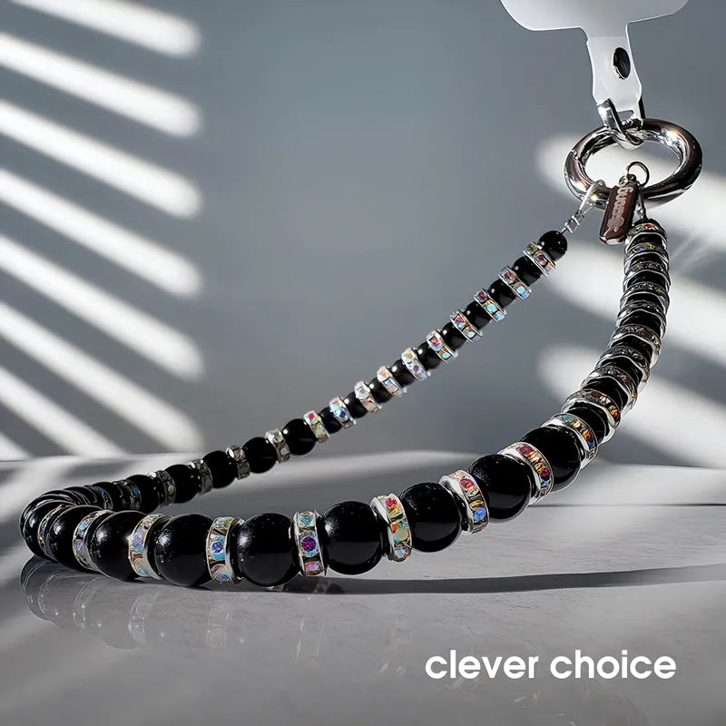 Crong Phone Charm – telefono pakabukas (Midnight Beads)