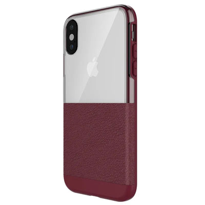 X-Doria Dash - dėklas iPhone Xs Max (bordo spalvos)
