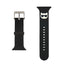 Karl Lagerfeld Silicone Choupette Head – Dirželis Apple Watch 42/44/45 mm (juodas)