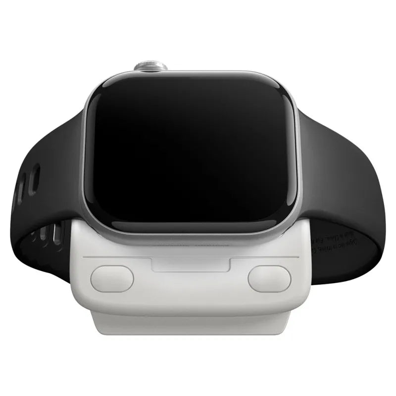 Spigen Classic C1 – Apple Watch įkrovimo stovas (grafito spalvos)
