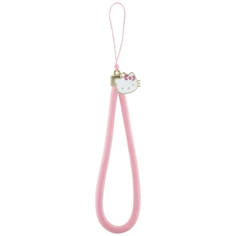 Hello Kitty Nylon Cord Kitty Head – telefono pakabukas (rožinis)