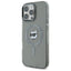 Karl Lagerfeld IML Metal Choupette Head MagSafe – dėklas iPhone 16 Pro Max (juodas)