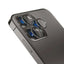 3mk Lens Protection Pro – kameros objektyvo stiklas, skirtas iPhone 15 Pro (grafito spalvos)