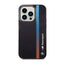 BMW Tricolor Stripe - dėklas iPhone 14 Pro (juodas)