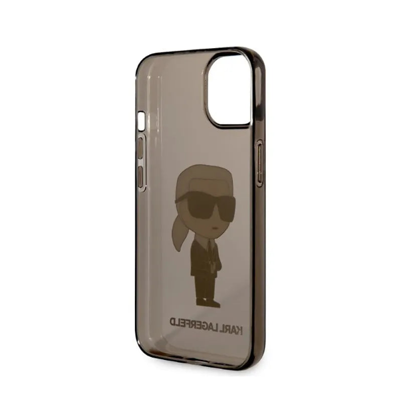 Karl Lagerfeld IML NFT Ikonik – dėklas iPhone 14 Plus (juodas)