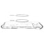 Spigen Ultra Hybrid Mag MagSafe – dėklas, skirtas iPhone Air (skaidrus/grafitinis)