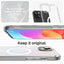 Spigen Ultra Hybrid MagSafe – dėklas iPhone 15 (baltas)