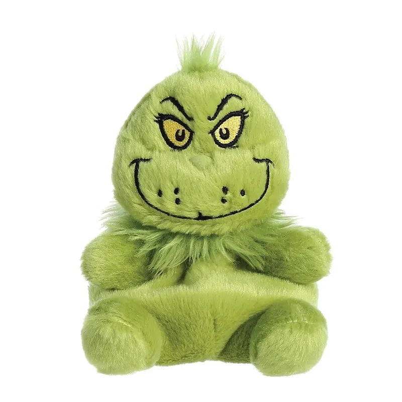 Grinch – Pliušinis sėdintis Grinčo žaislas 13 cm iš „Palm Pals“ kolekcijos
