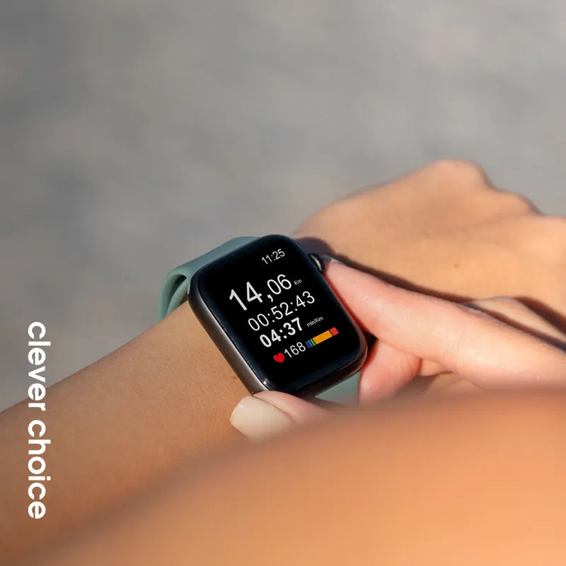 Crong Liquid – Apple Watch dirželis 38/40/41/42 mm (šalavijo spalvos)