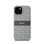 DKNY Leather Mono Stripe & Metal Logo – iPhone 15 Plus / 14 Plus dėklas (smėlio spalvos)