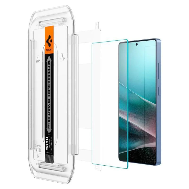 Spigen Glas.TR EZ Fit 2-Pack – grūdintas stiklas Samsung Galaxy S25 Ultra (2 vnt.)