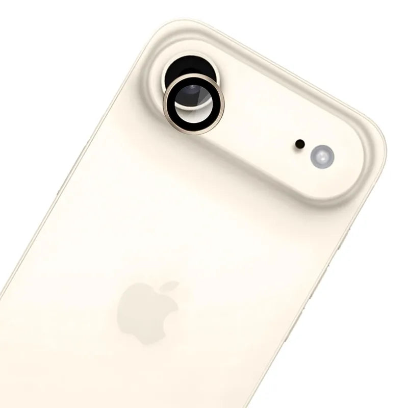 3mk Lens Protection Pro – kameros objektyvo stiklas, skirtas iPhone Air (titano aukso spalvos)