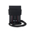 BMW Carbon Red Stripes Wallet Bag - Telefono dėklas (juodas)