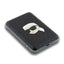 Karl Lagerfeld Karl Head Pin MagSafe – belaidė išorinė baterija 5000 mAh 15 W (juoda)