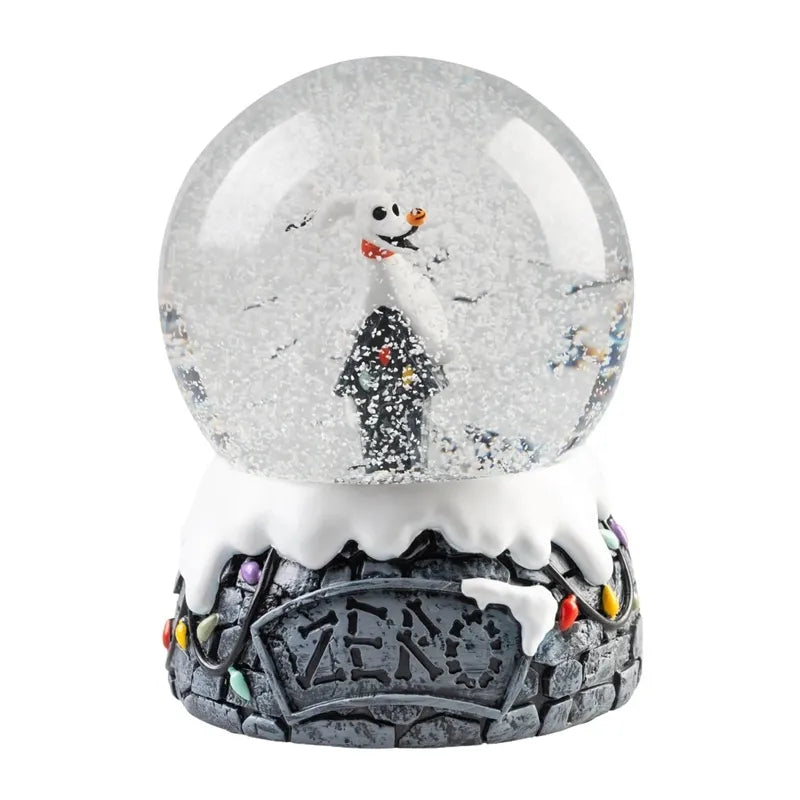 Disney Nightmare Before Christmas – stiklinis sniego gaublys „Zero“ dovanų dėžutėje