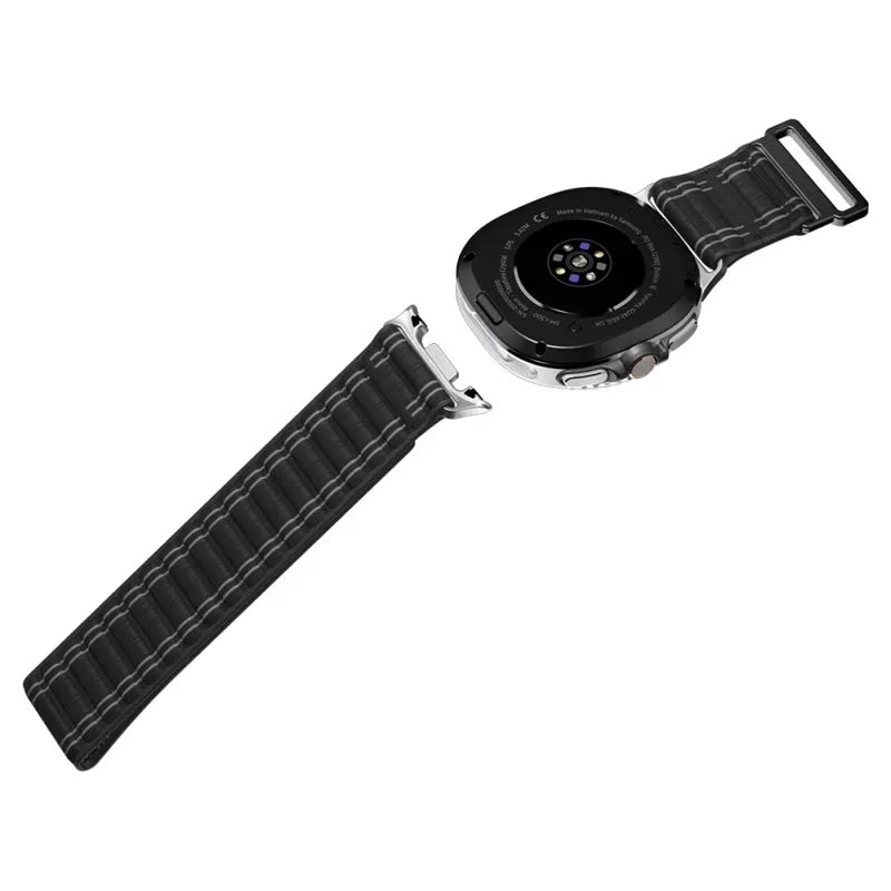 Spigen WBF0 apyrankė – Dirželis Samsung Galaxy Watch 8 / 8 Classic 40 / 44 / 46 mm (juoda)