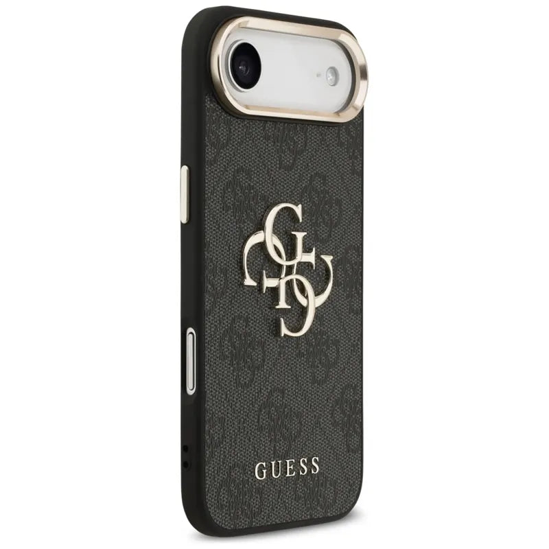 Guess 4G Big 4G Classic Logo – dėklas iPhone Air (juodas / auksinis)