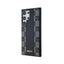 DKNY Leather Checkered Mono Pattern MagSafe - dėklas Samsung Galaxy S24 Ultra (juodas)