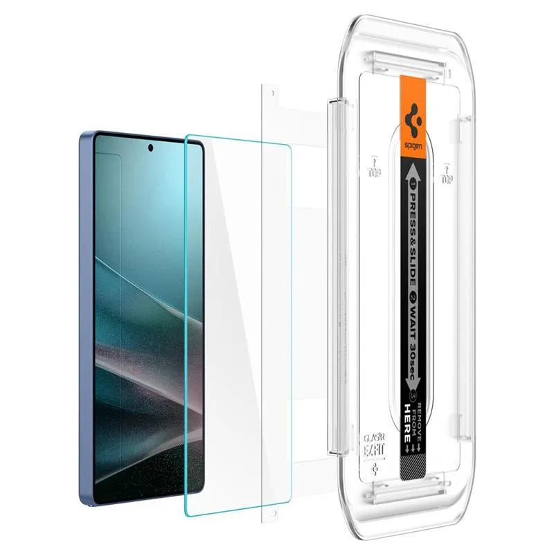 Spigen Glas.TR EZ Fit 2-Pack – grūdintas stiklas Samsung Galaxy S25 Ultra (2 vnt.)
