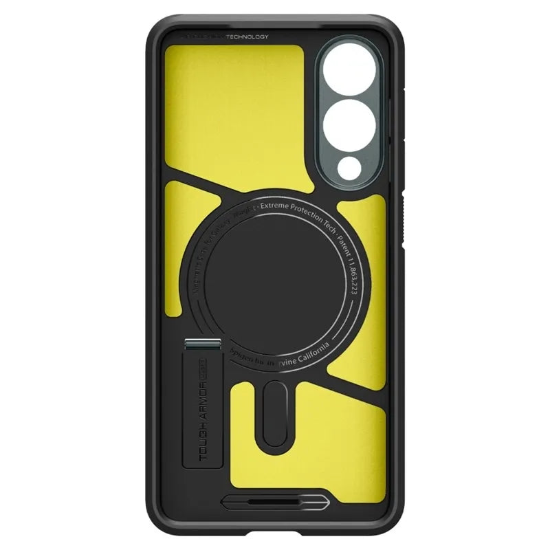 Spigen Tough Armor MagSafe – dėklas Samsung Galaxy S25 Edge (Abyss Green)