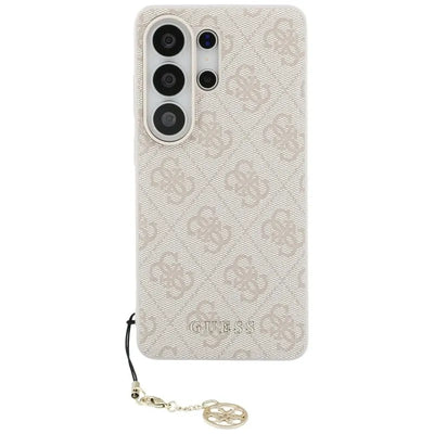 Guess 4G Classic Logo Charm MagSafe – Samsung Galaxy S26 Ultra dėklas (rožinis)