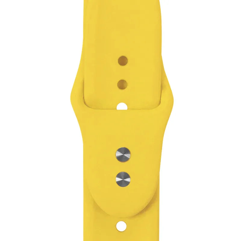 Crong Liquid – Apple Watch apyrankė 38/40/41/42 mm (geltona)