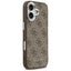 Guess 4G Classic Logo MagSafe - iPhone 17 dėklas (rudos spalvos)