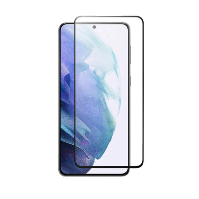 Crong 7D Nano Flexible Glass – Nedūžtantis 9H hibridinis stiklas visam Samsung Galaxy S21+ ekranui