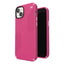 Speck Presidio2 Grip MagSafe – neslystantis iPhone 14 Plus dėklas (Digitalpink / Blossompink / White)