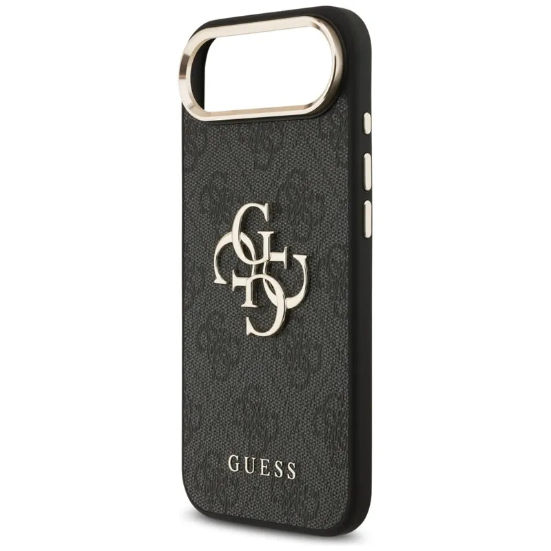 Guess 4G Big 4G Classic Logo – dėklas iPhone Air (juodas / auksinis)