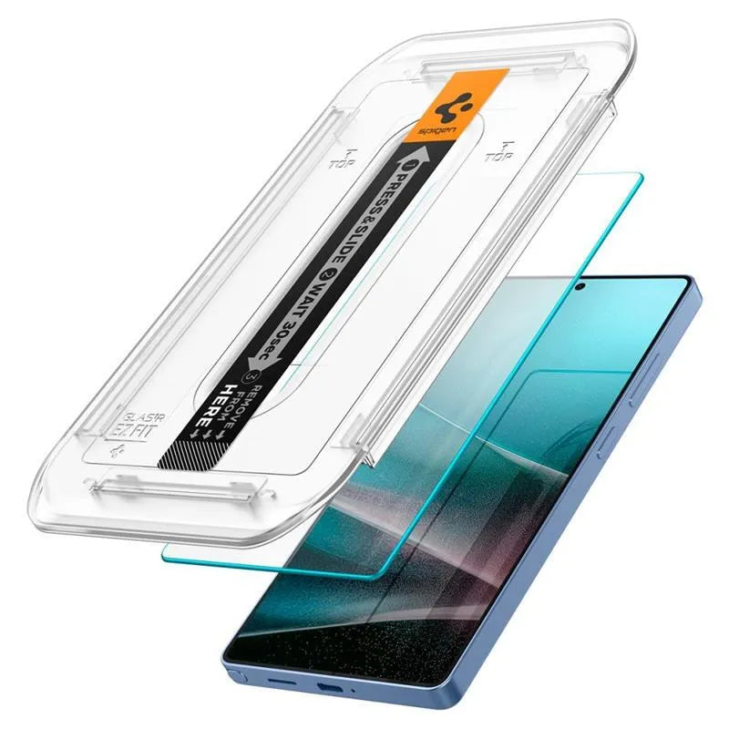 Spigen Glas.TR EZ Fit 2-Pack – grūdintas stiklas Samsung Galaxy S25 Ultra (2 vnt.)