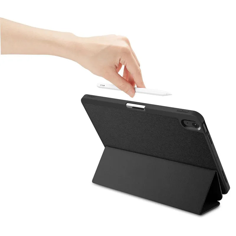 Spigen Urban Fit - Dėklas skirtas iPad Air 11" M3 (2025) / M2 (2024) / iPad Air 10.9" (5-4 karta) (2022-2020) (Juodas)