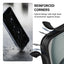 Crong Hybrid Frost MAG Cover – dėklas su MagSafe skirtas iPhone 16 (juodas)
