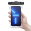 Spigen A601 universalus vandeniui atsparus dėklas - dėklas išmaniesiems telefonams iki 6,9 colio (skaidrus)